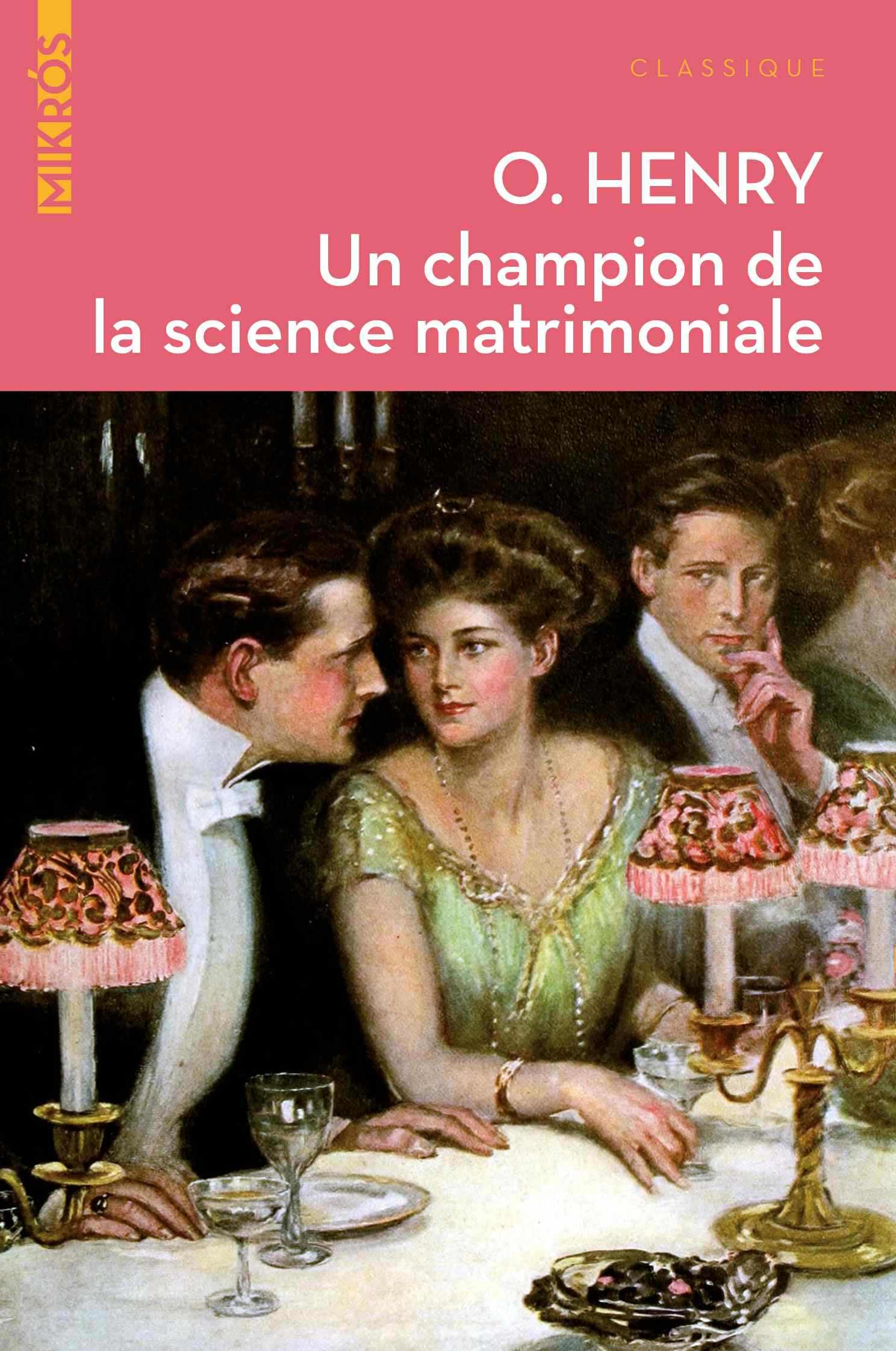 Un champion de la science matrimoniale